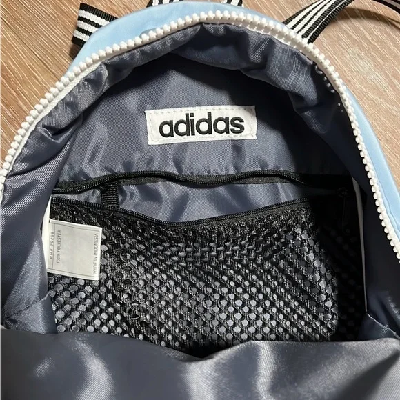 Adidas Light Blue Mini Backpack - Picture 4 of 7